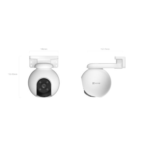 Camera Wifi Ngoài Trời EZVIZ H8 PRO 3K – Xoay 360, Có Màu Ban Đêm